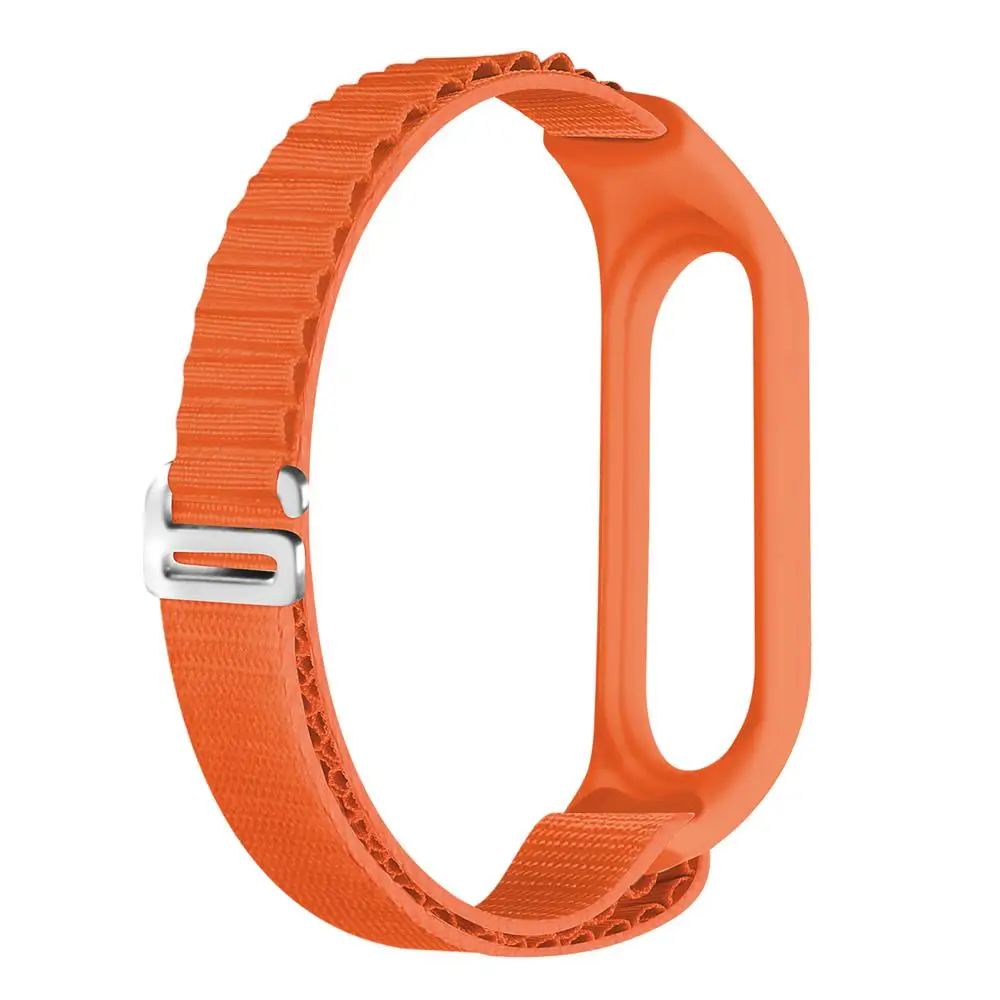 

Alpine loop For xiaomi Mi band 4 6 7 5 Strap Wristband Smartwatch Accessorie Sport Nylon Replacement bracelet miband4 5 3 band