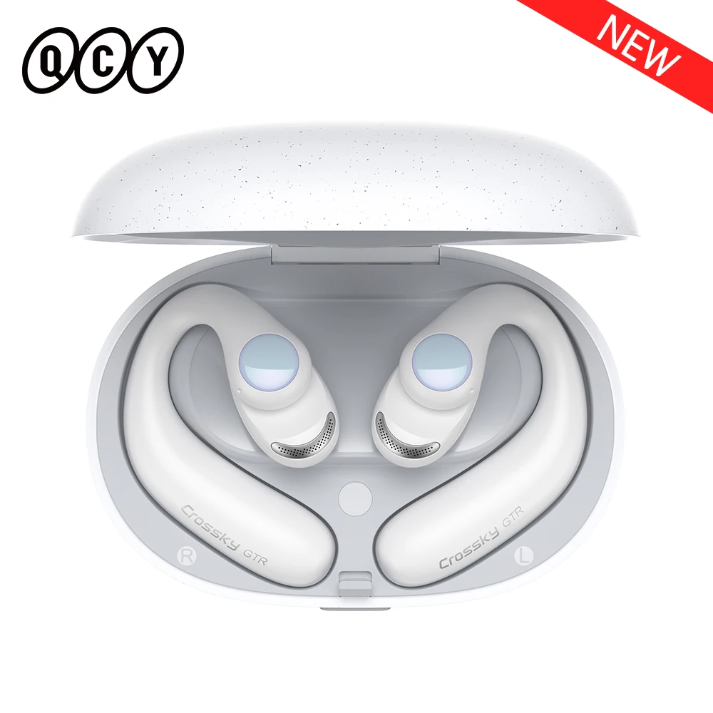 QCY Crossky GTR Беспроводные наушники с открытыми ушами Bluetooth 5 3 басами проводящая
