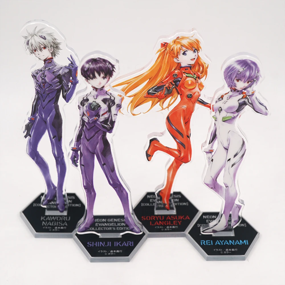 

Эва аниме Рей Shinji Asuka Nagisa Kaworu 11,5 см Акриловая подставка
