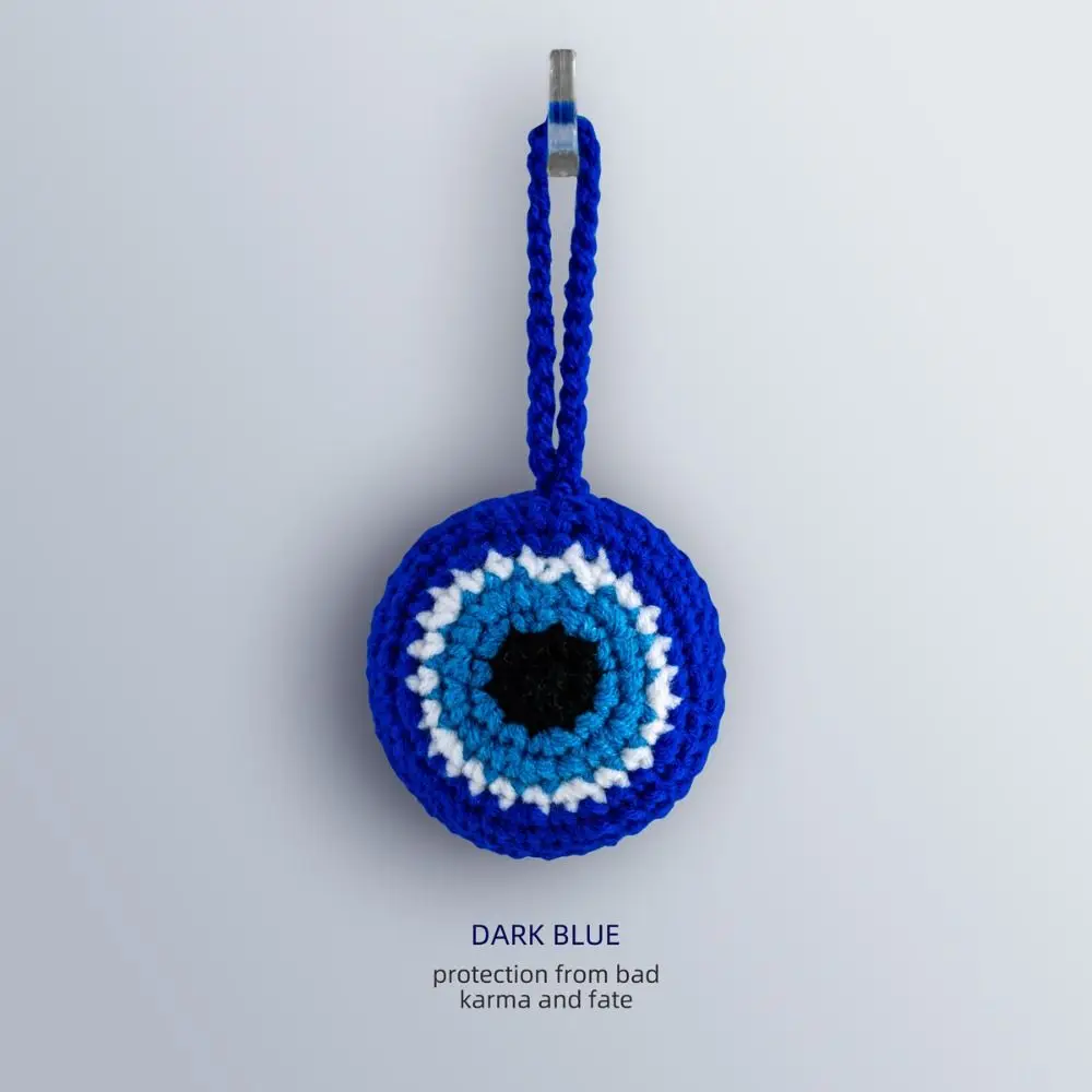 Плюшевый брелок Lucky Eye голубой глаз рука Фатимы кулон турецкий с кисточкой
