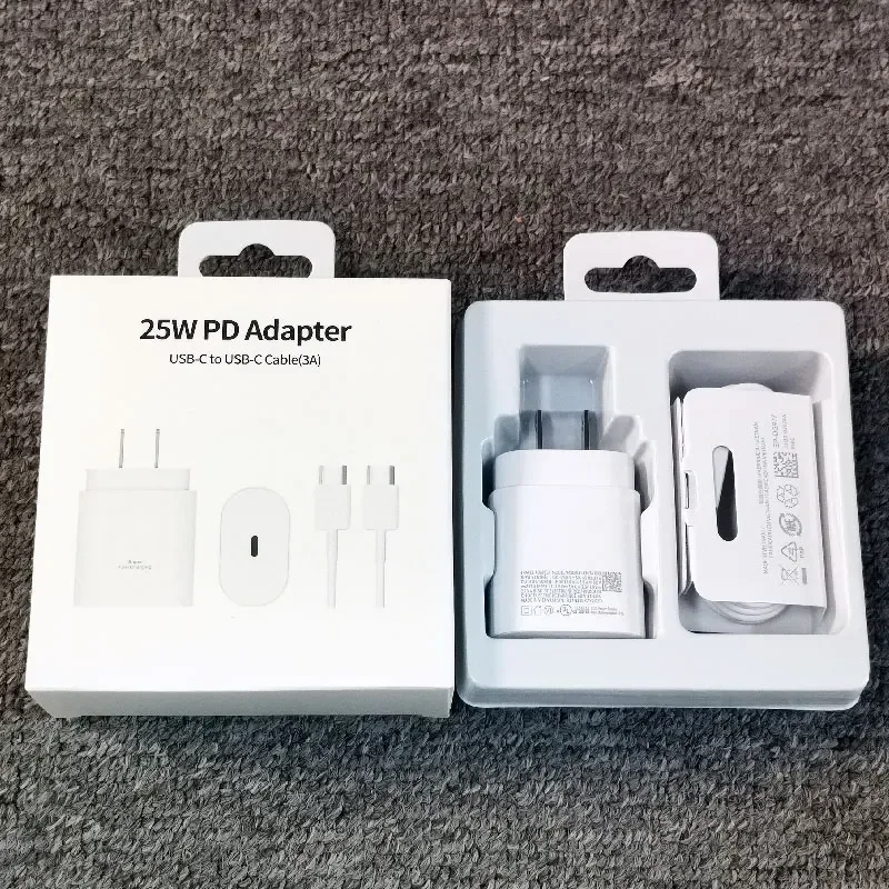 Зарядное устройство для США адаптер супербыстрой зарядки типа C Galaxy S24 S20 S21 S22 S23 Z