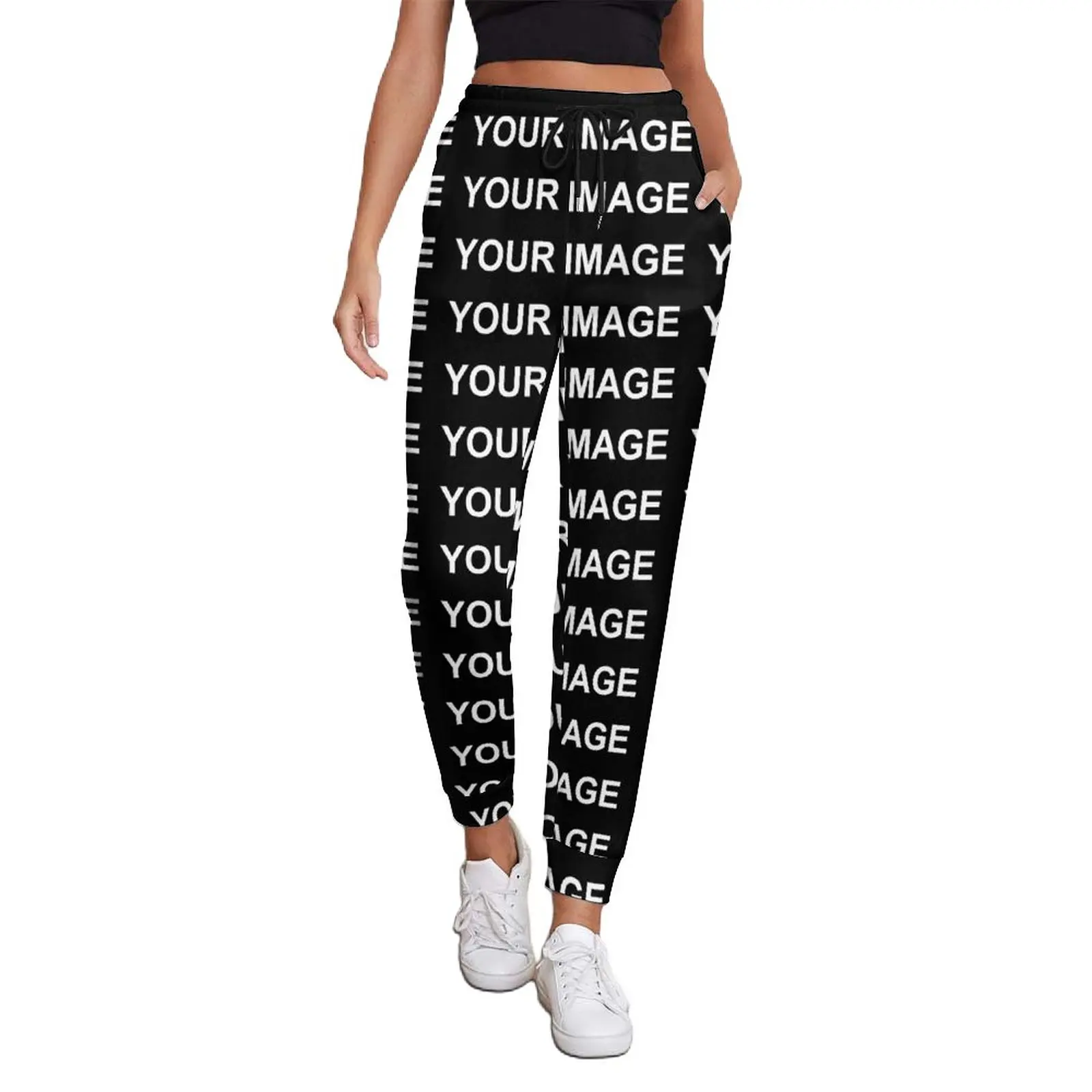 Your Image Customized Jogger Pants Custom Made Design Elegant Oversize Sweatpants Autumn Female Graphic Korean Fashion Trousers
