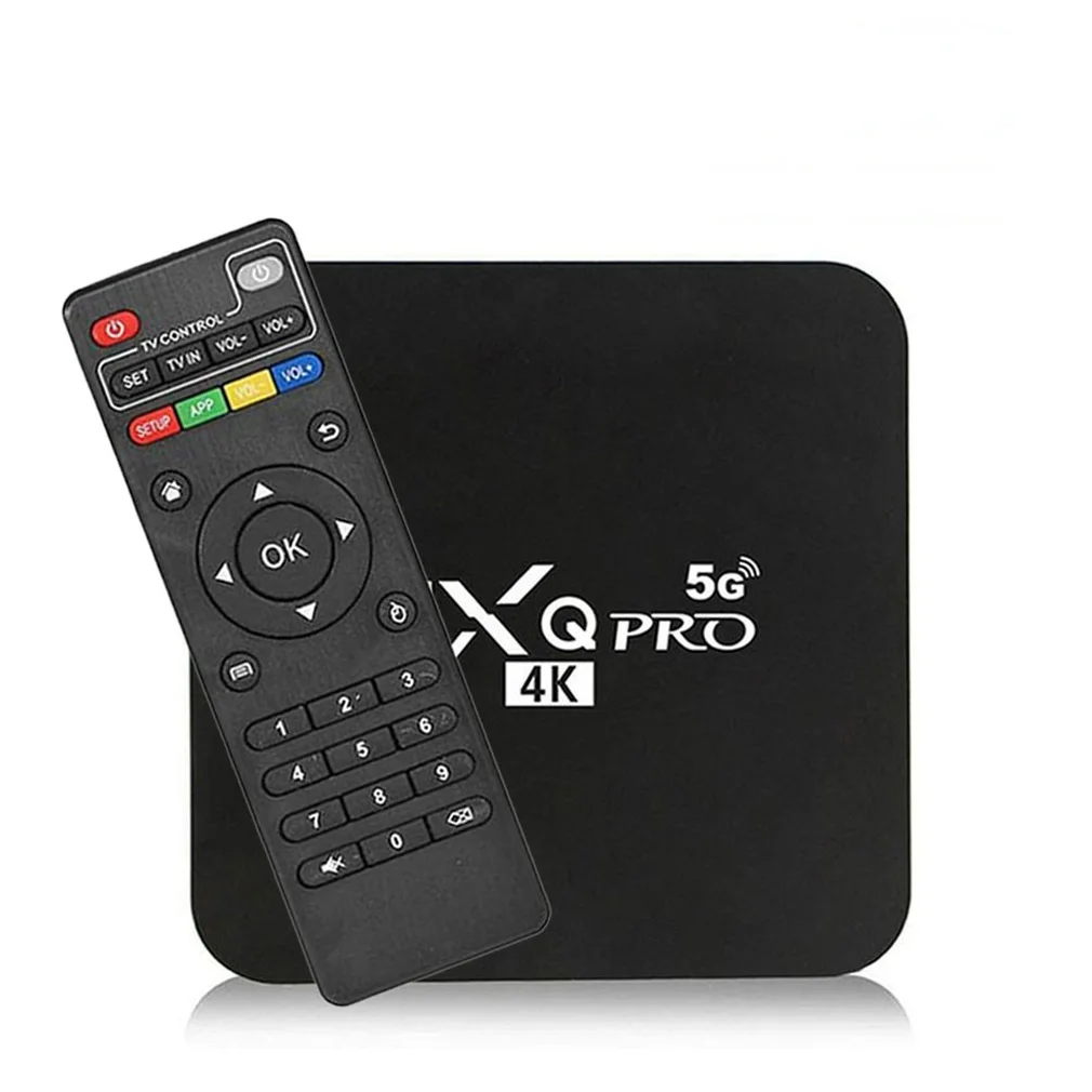 

Приставка Смарт-ТВ 4K MXQ Pro, 2 + 16 ГБ, 4 ядра, Android 2,4