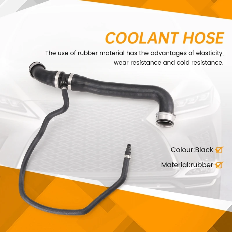 Верхний шланг охлаждающей жидкости автомобиля водяной насос охлаждающая труба
