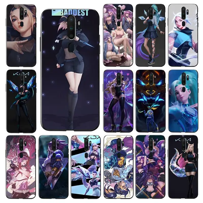 YNDFCNB LOL-KDA Ahri Akali Kaisa чехол для телефона для Vivo Y91C Y11 17 19 67 81 Oppo A9 2020 Realme c3 YNDFCNB LOL-KDA Ahri Akali Kaisa чехол для телефона для Vivo Y91C Y11 17 19 67 81 Oppo A9 2020 Realme c3
