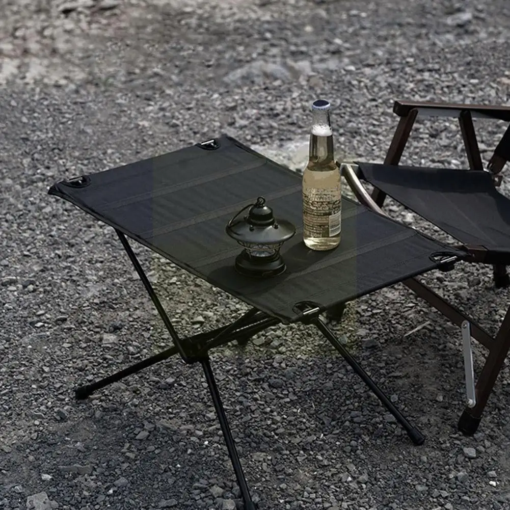 

Outdoor Camping Tent Camping Gear Portable Bracket Alloy Table Table Table Picnic Cloth Tactical Folding Aluminum K4a6