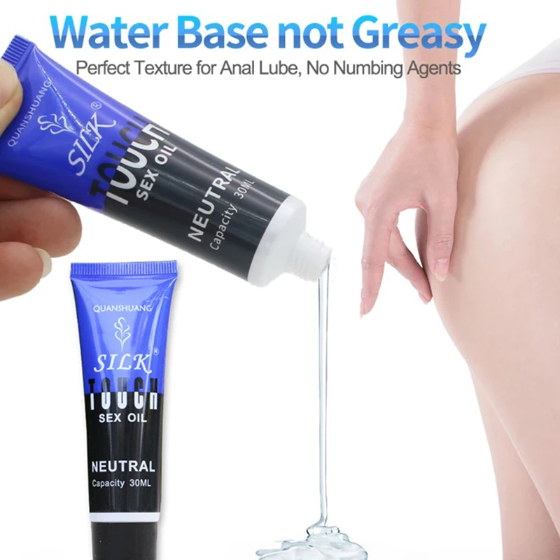 Anal Grease Sex Lubricant Analgesic Base Hot Lube And Pain Relief Anti-Pain Oil Couples Dildo Vibrator |