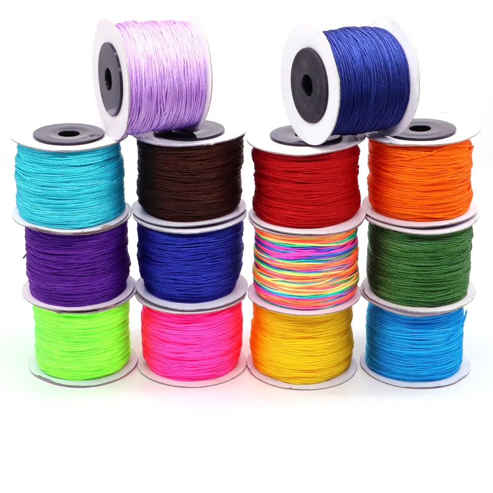 Нейлоновая нить для рукоделия Decor Crystals 0 8 мм 100 ярдов