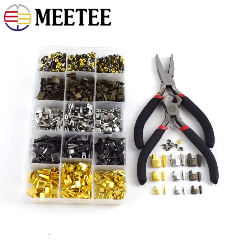 

1Set 3# 5# 8# Zipper Stopper Open End Nylon Resin Metal Zip Slider Socket Repair Kits Insert Sewing Sets DIY Replacement Tool