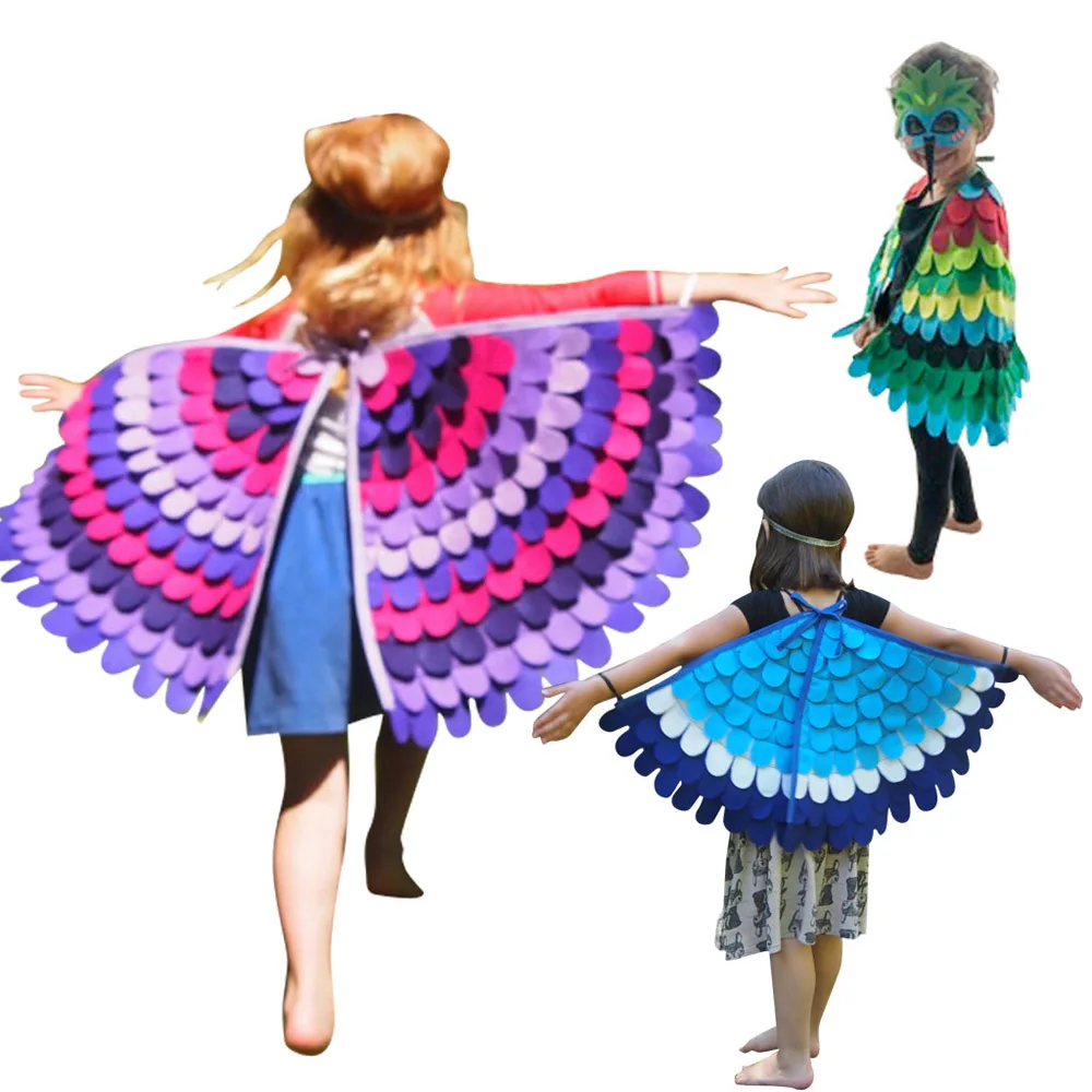 Карнавальный костюм детский с птицами для мальчиков Детский крыльями животных и