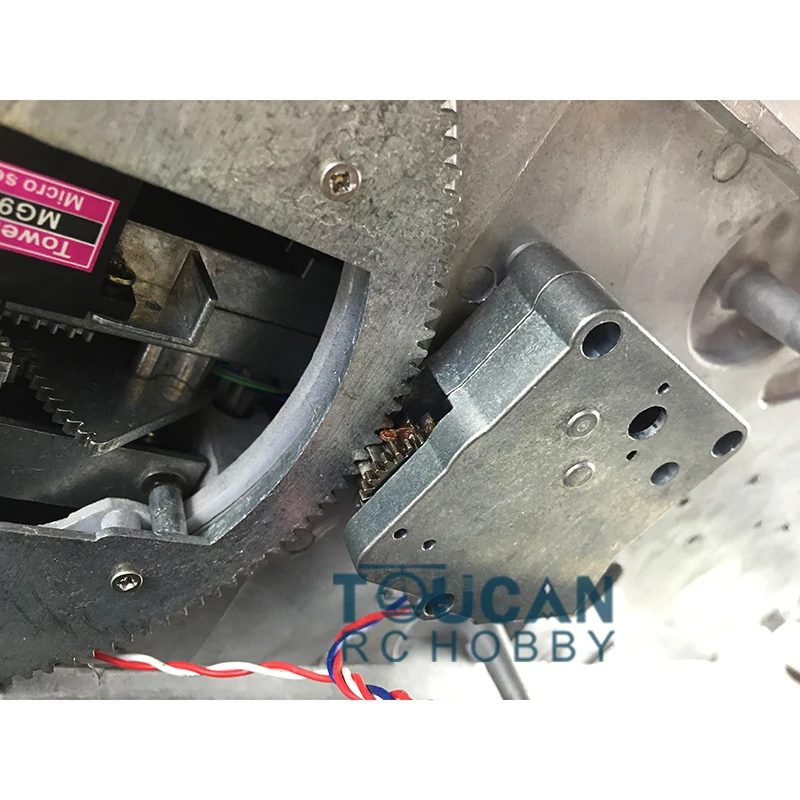 1/16 CS полностью металлический немецкий Leopard2A6 RC Танк с дистанционным управлением