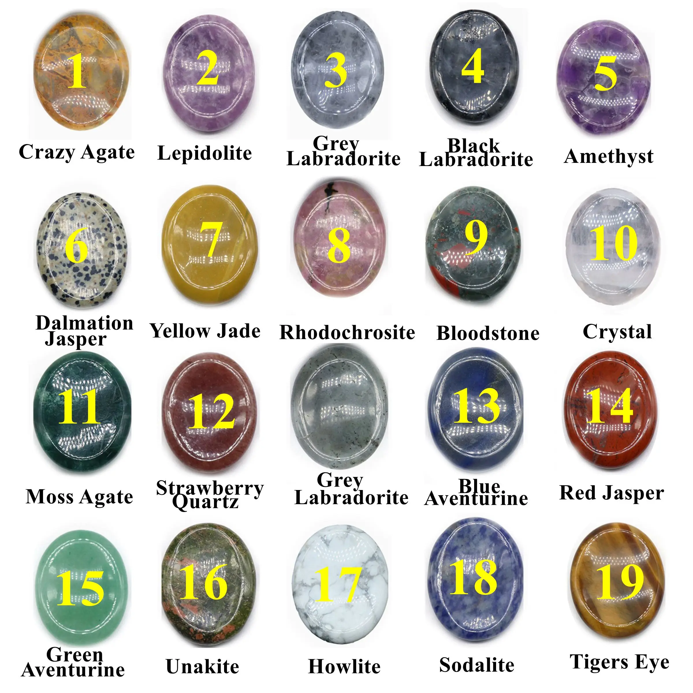 Фото 6 шт., волшебный камень Howlite для снятия стресса, легко носить с собой, лечение чакры, волшебный драгоценный камень, лечебная чакра №2