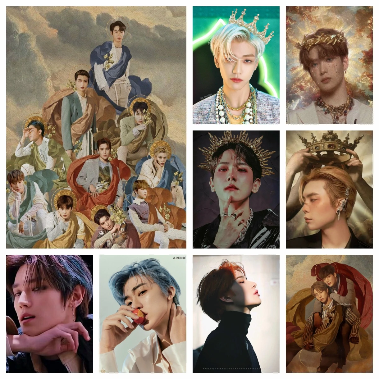 Алмазная живопись NCT 127 5D Kpop мозаика мечты стразы Корейская группа Idol настенное