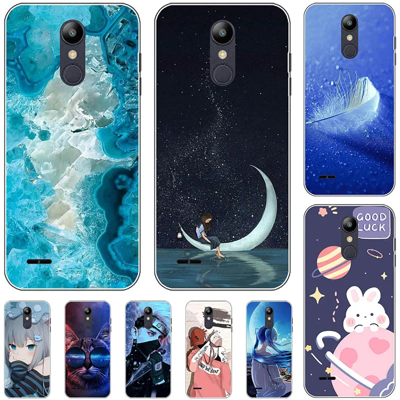 Новый милый мультяшный чехол для LG K10 2017, для LG X400/для LG M250N/K20 Plus 5,3 дюйма, чехол с рисунком, Ультратонкий силиконовый чехол