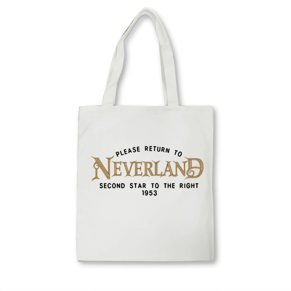 Сумка-тоут с рисунком пожалуйста вернитесь к Neverland