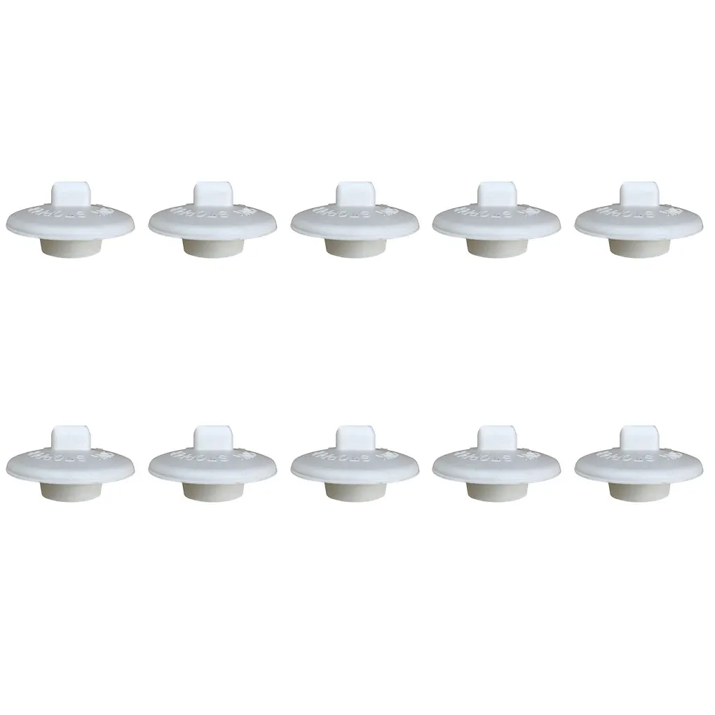 

10 Pieces Water Stopper Tub Plugs Round Smooth Edge Basin Tight Match Kitchen Filter Residues Catcher Bathtub Plug Type 2