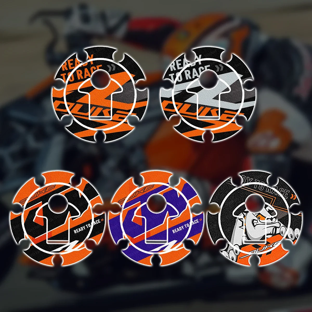 1 шт. матовая текстурированная наклейка на топливный бак мотоцикла защитная