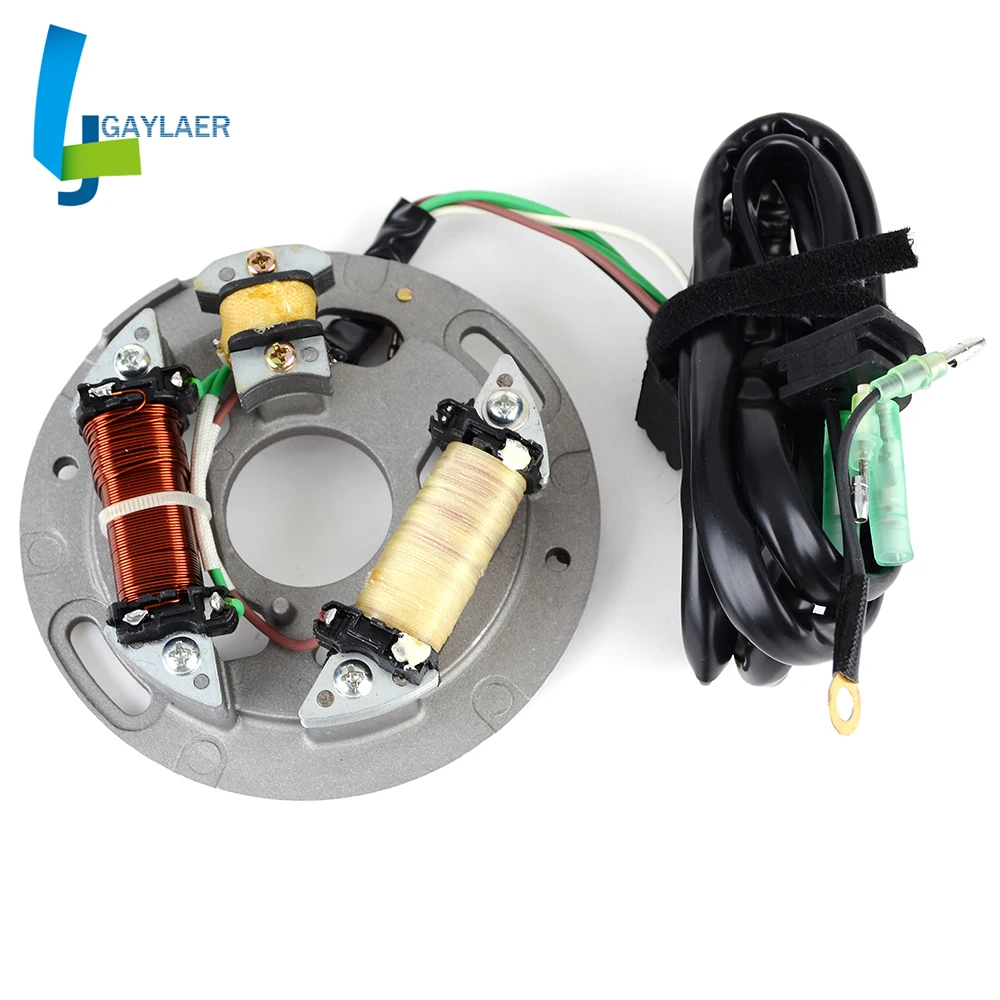 Фото Катушки зажигания статора мотоцикла для Yamaha WRB700S WRB650T WR650 LX XL700 WRA650 WRA700 WVT700 XL700X LX650 VXR650 VXR700 FX1 №2