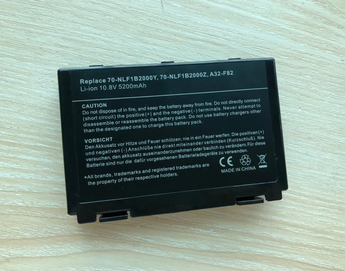 Фото Аккумулятор для ноутбука Asus F52 K501 K50AB K50ID-X1 K51AB K61IC-A1 K70IJ P50IJ X5C X66 X70, бесплатная доставка №4