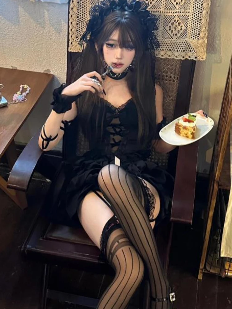 Pure Desire Сексуальный кружевной комплект из 2 предметов Женский летний топ с лямкой