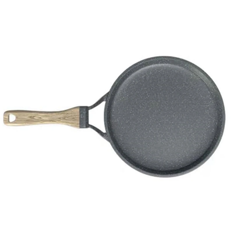

Stone Frying Pan Non-Stick Cast Iron Pancake Pan For Gas Stove Induction Cooker Kitchen Cookware 24Cm