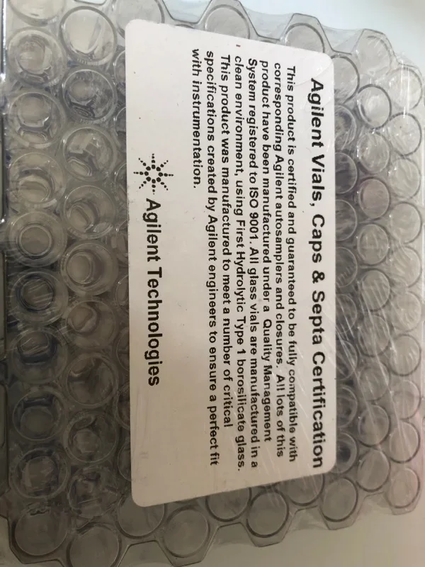 Набор флаконов Agilent с винтовой крышкой 5182-0553 2 мл 5182-0557