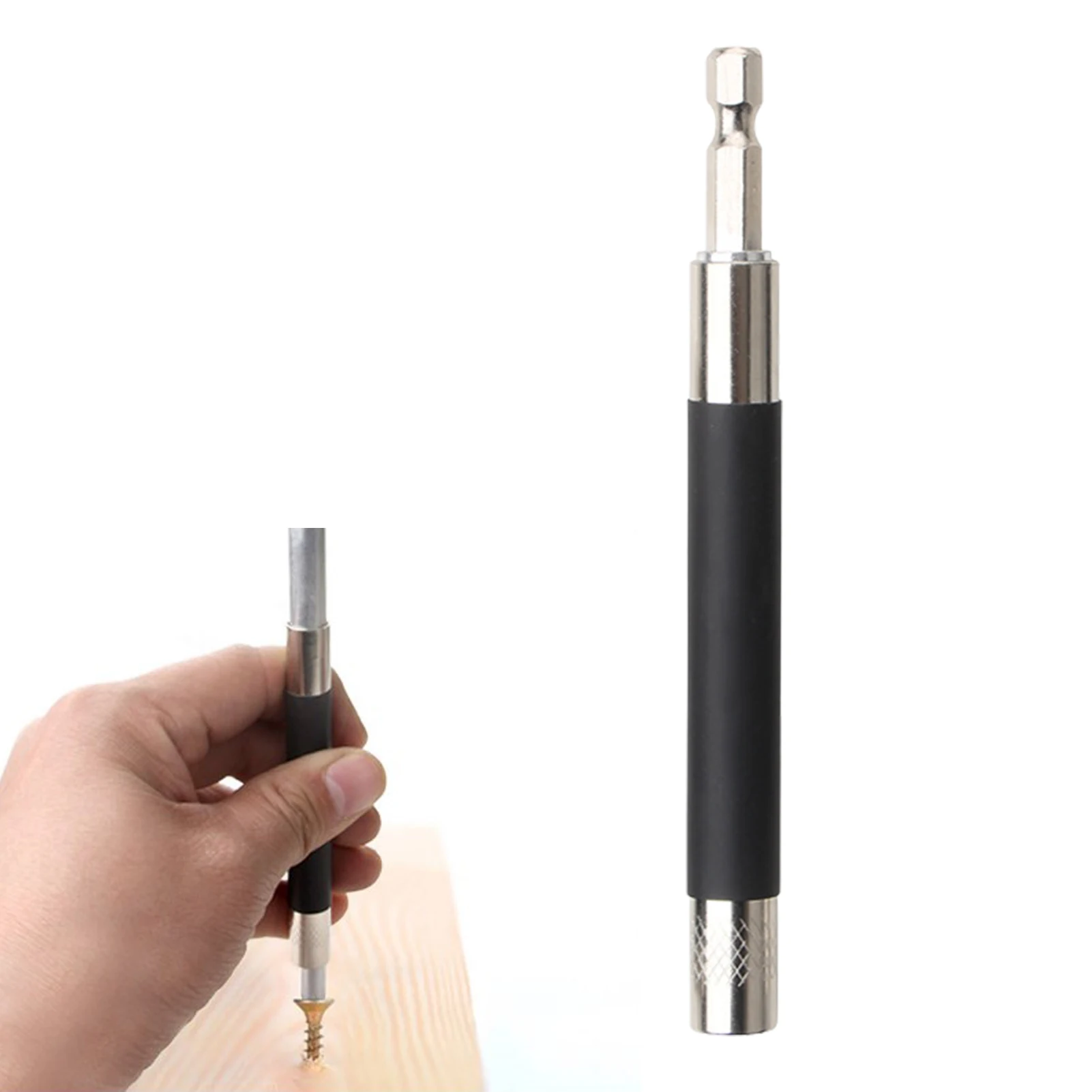 

Extension Hex Screw Socket 1/4 In Magnetic Screwdriver Bit Holder Magnetic Impact Driver Bit Holder Adaptor For Household Tools
