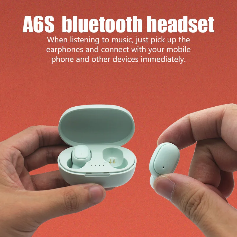 TWS-стереонаушники A6S с поддержкой Bluetooth 5 0 |