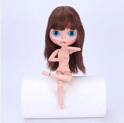 

30cm Makeup doll finished product, 19 joint princess novice naked doll