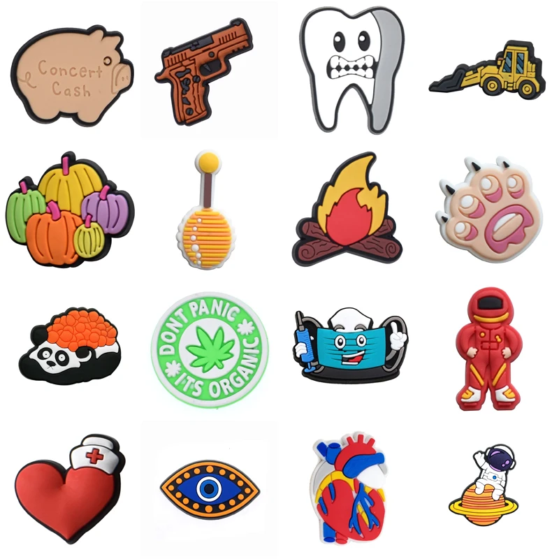 

Boy Men Packs Wholesale Bulk Girl Women Charm Set Jeans Decorations for Crocs Para Pins Gifts Shoe Charms Kids Shoes Accessories