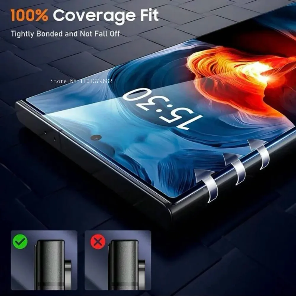 2 шт. для Samsung Galaxy A71 A55 A54 A53 A52 A51 A50 A40s A34 A33 A32 A31 A35 A25 4G фотозащита экрана из