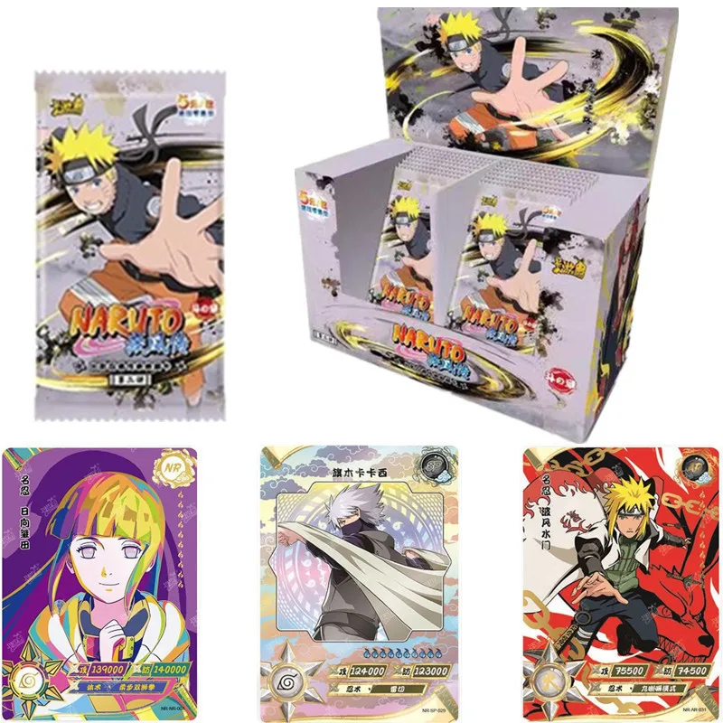 

KAYOU Naruto Anime Character Card NR Haruno Sakura AR Uzumaki Naruto SP Rare Collection Card Boy Toy Christmas Birthday Gift