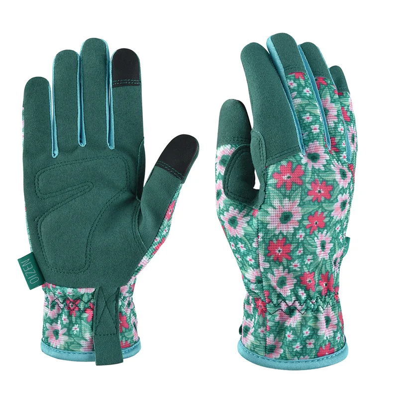 

Женские садовые перчатки Moonlux из воловьей кожи