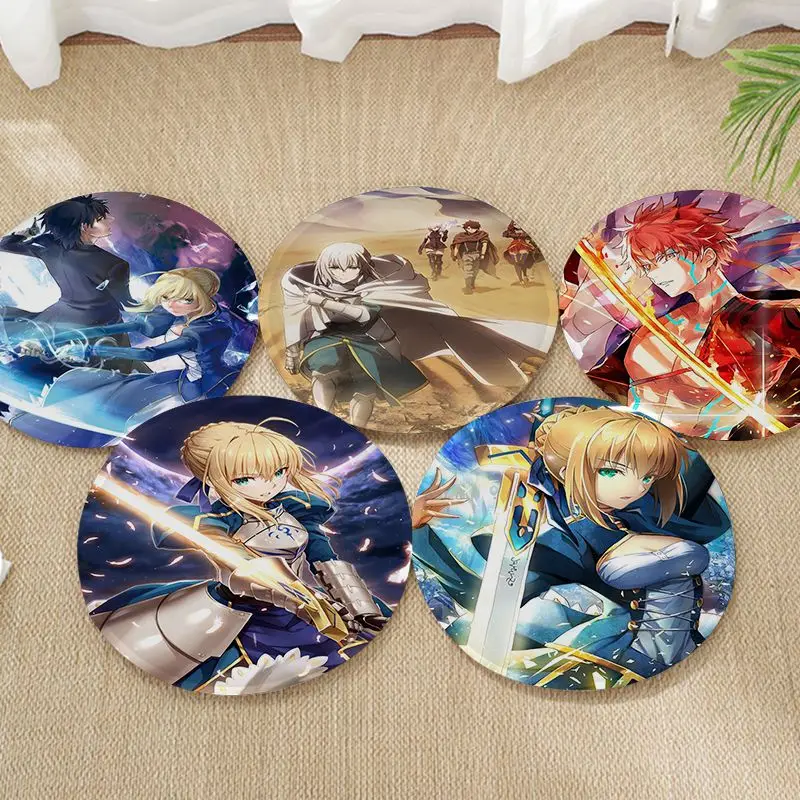 

Anime Fate Zero Stay Night Saber European Seat Cushion Office Dining Stool Pad Sponge Sofa Mat Non-Slip Outdoor Garden Cushions