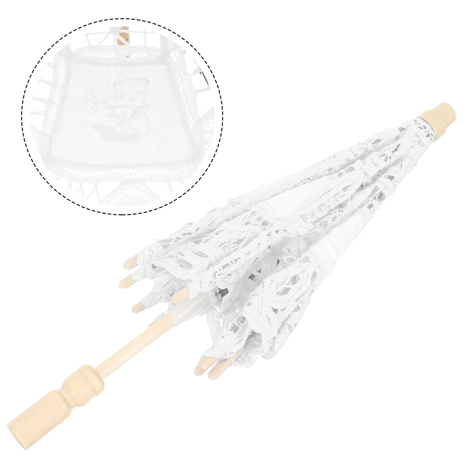 

China Childrens Umbrella Girls Decorative Umbrellas Kids Flower Bridal Accessories