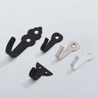 5pcs metal hooks hangers wscrews wall mounted rustic keys coat bag hat handbag hanging hooks bathroom kitchen hardware