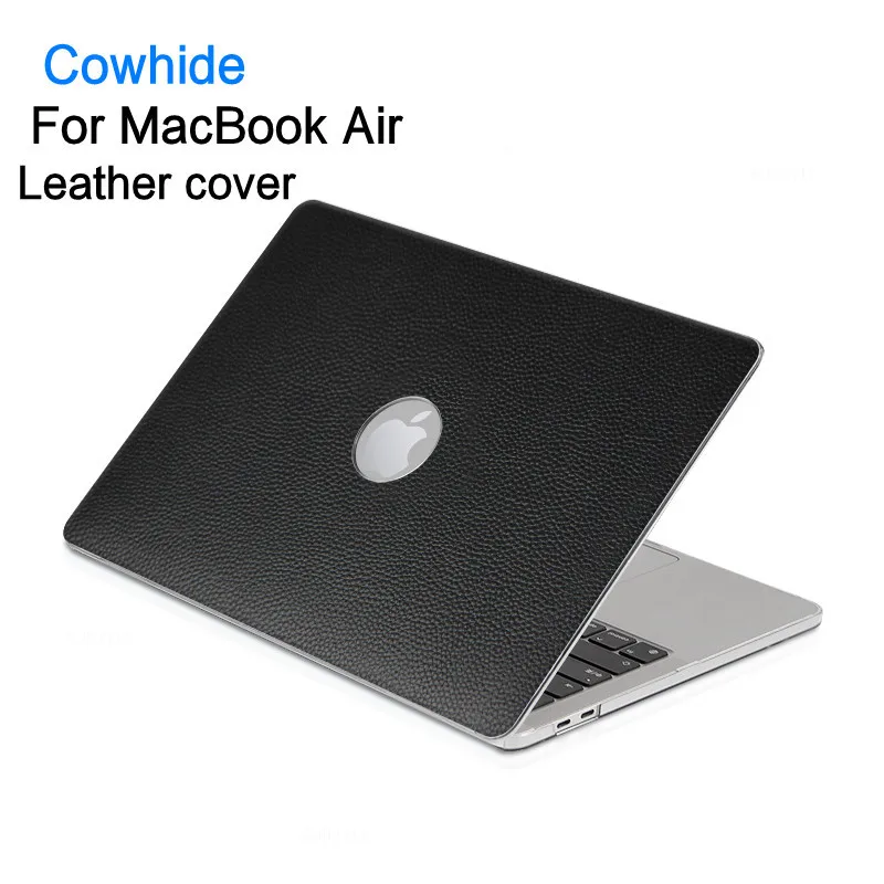

Laptop Case Cowhide For Apple Macbook Mac book Air 13 2012~2017 A1369 A1466 Protective Cover Genuine Leather Case Hard Shell bag