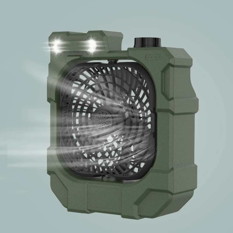 

2023 New Outdoor Convenient Camping Camping Fan Office Home Lighting USB Charging Fan