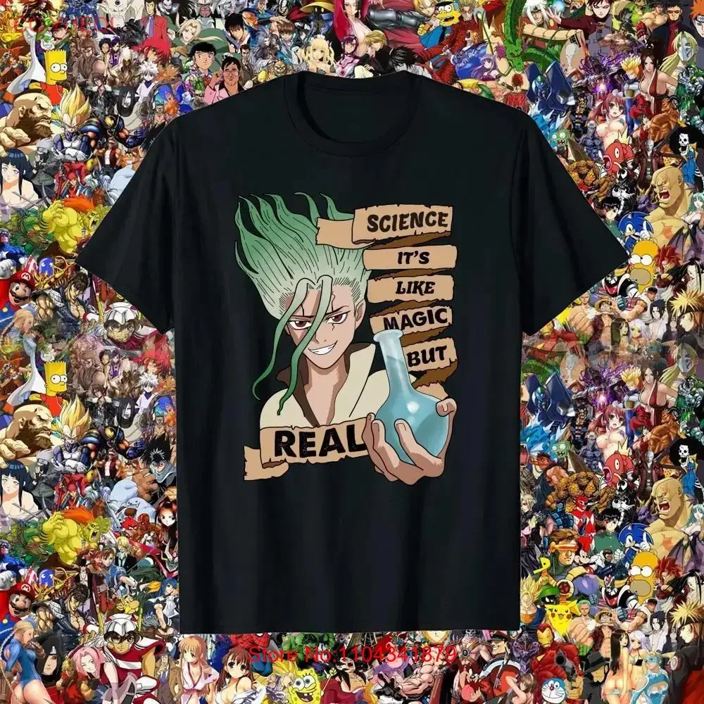 Классическая футболка Senku Dr Stone yuzuriha японский кохаку доктор tsukasa