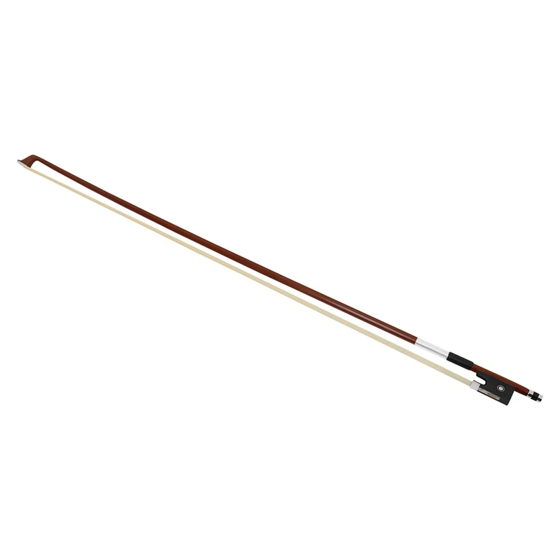 

1 Piece Octagonal Violin Bow Adult Playing Pure Ponytail Bow Silver Wire 4/4 Brazilian Xylophone Bow