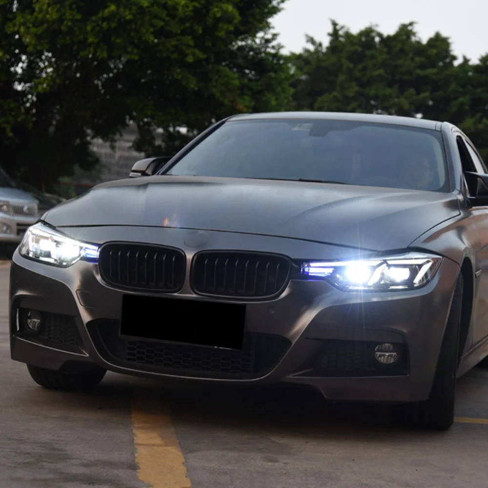 Фонари головного света для BM 3 sehire F30 F35 передние фонари 316i 320i 328i 330i 335i поворотный