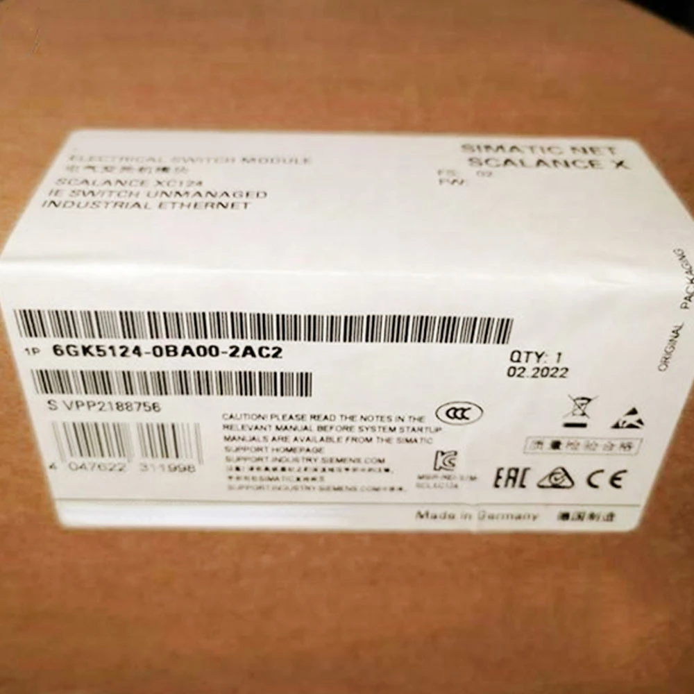 

Новый оригинальный 6GK5124-0BA00-2AC2 6GK51240BA002AC2 6GK5106-2BD00-2AC2