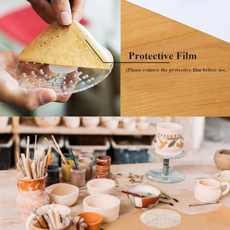 Инструменты для разделения керамической глины равный круг транспортир