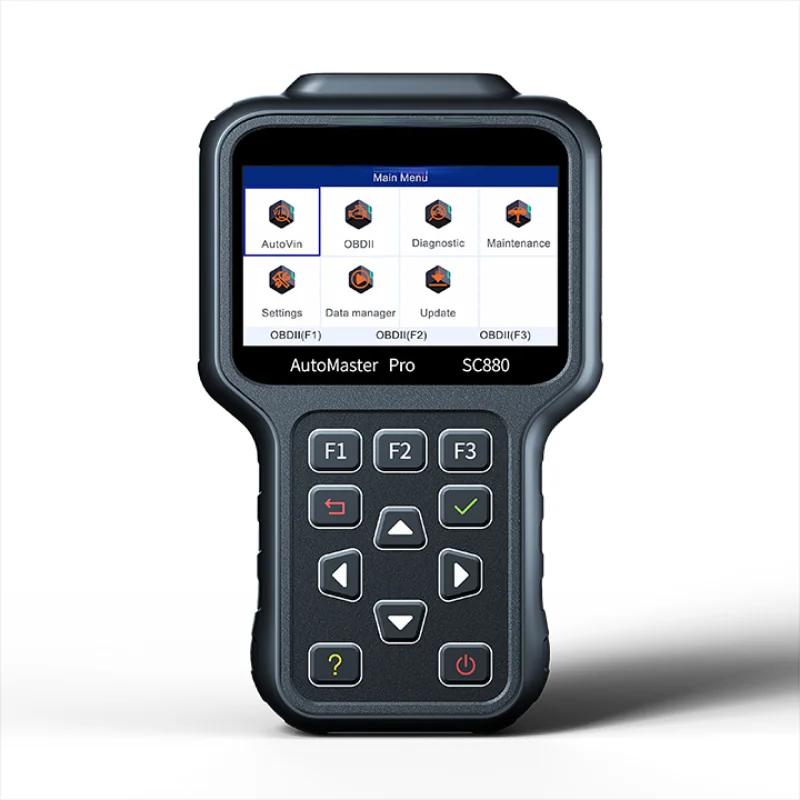 

SC880 Professional Car Inspection and Diagnostic Machine DPF Reset Tool