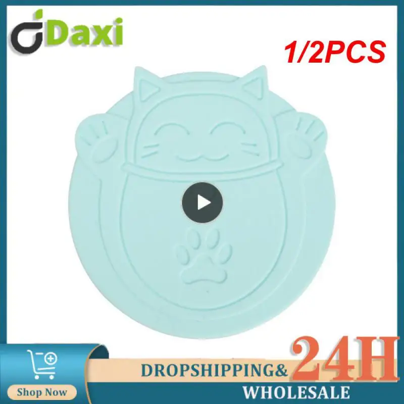 

1/2 шт. многоразовые крышки для банок 3 в 1 Крышка для питомцев силиконовая крышка для собак и кошек крышка для хранения уплотнительная стрейчевая крышка товары для домашних животных