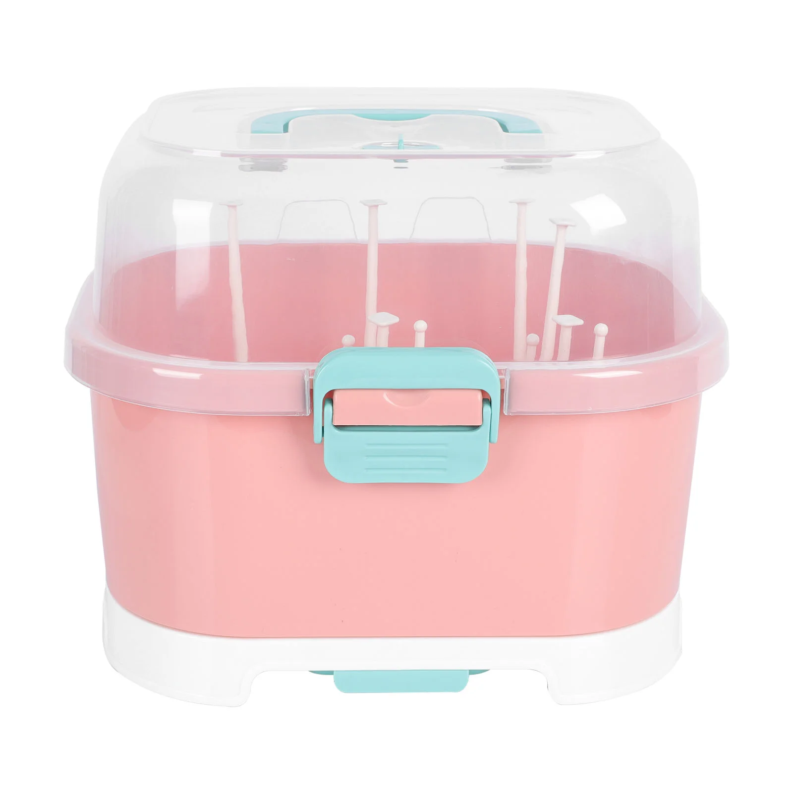 

Feeding Bottle Storage Box Baby Bottles Container Dying Rack Kitchen Organizer Draining Drying Holder