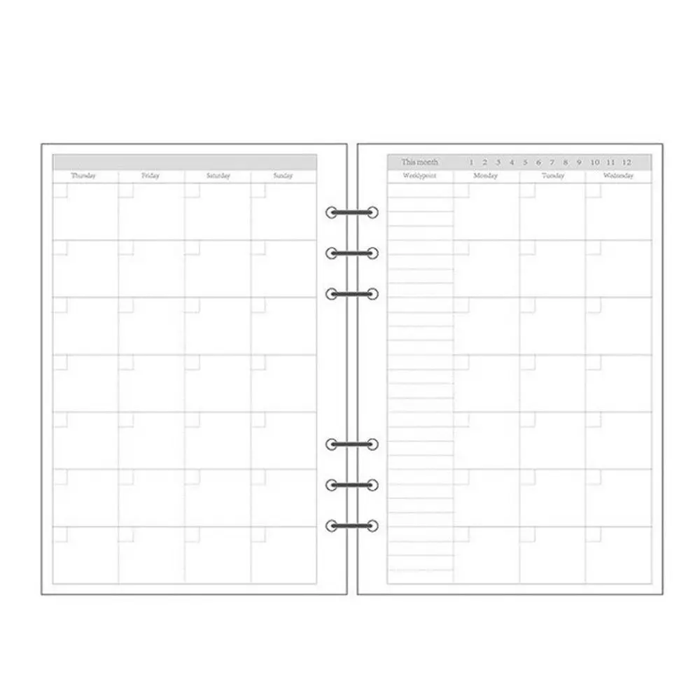 Сменные страницы для блокнота, бумага, 45 листов