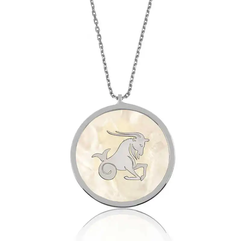 

Tevuli 925 Sterling Silver Capricorn Zodiac Female Necklace