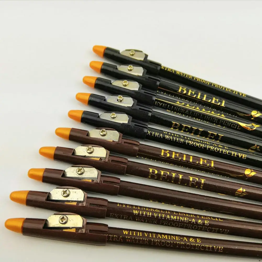 

Eyebrow Pen Durable Black Color Eyebrow Tattoo Pen Waterproof Easy to Apply Eyebrow Liner
