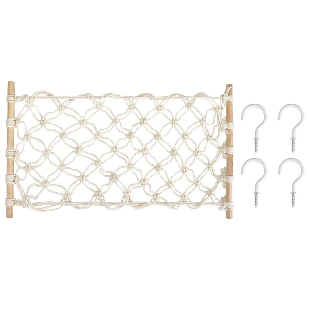 

Basket Fruit Hanging Storage Decorative Bohemia Hammock Kitchen Rope Cotton Hand Made Vegetable Convenient Function Multi Style